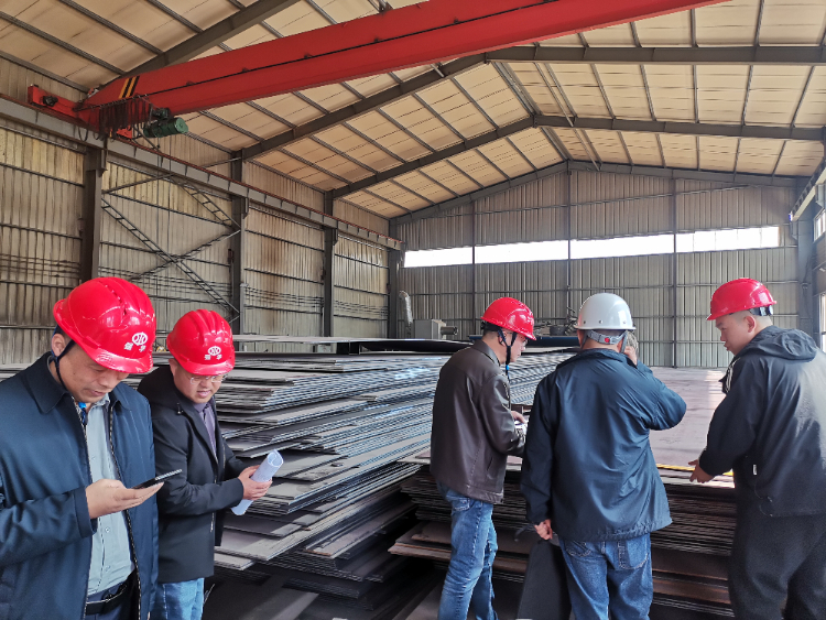 2026年3月26日山東客戶到強華公司對原材料現場取樣檢測